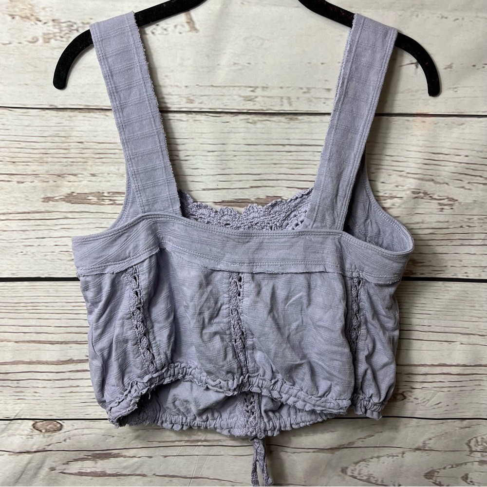 Free People Sweet Something Lace Tank frosted lilac purple - Picture 7 of 9